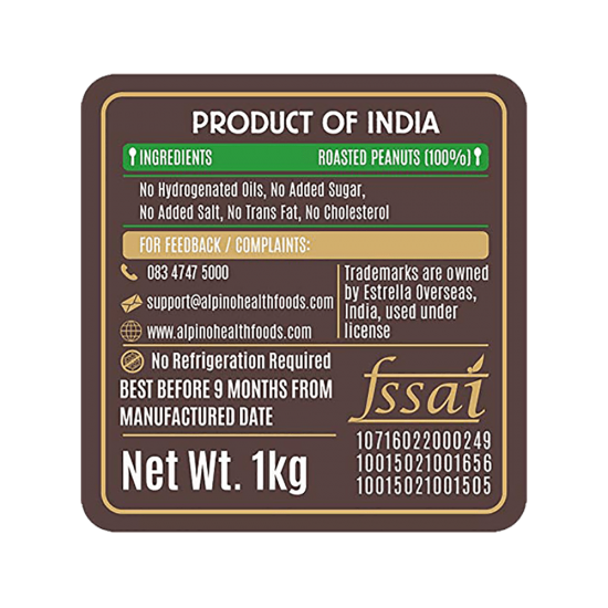 Alpino Natural Peanut...